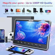 12" Car DVD Players with HDMI Input Headphone Mounting Bracket Dual Speaker, Car Headrest DVD Player Support Sync Screen, AV in & Out, Last Memory, Region Free