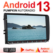 Pumpkin 9" VW Car Radio Android 13 Infotainment System Car Stereo Head Unit for VW, Seat, Skoda